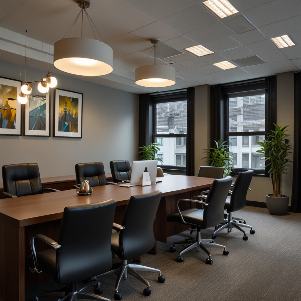 Modern guidance at Seattle downtown