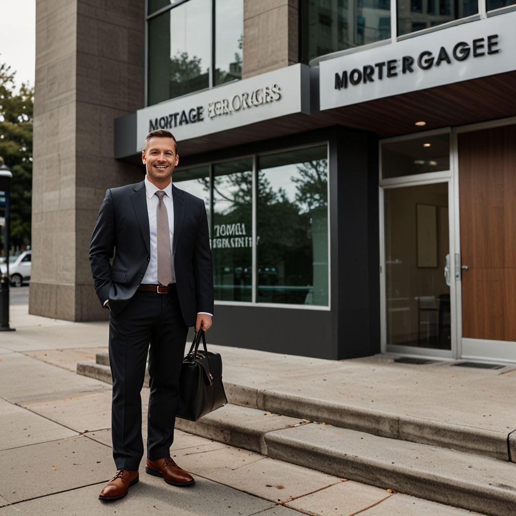 Loan officer s confident mortgage overview