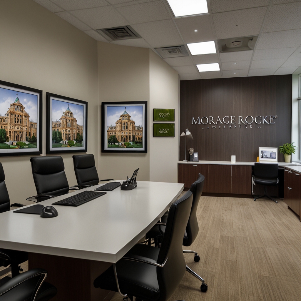 Tablet accesses mortgage resources